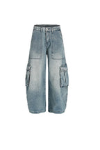 Scythe Pocket Denim Cargo Pants