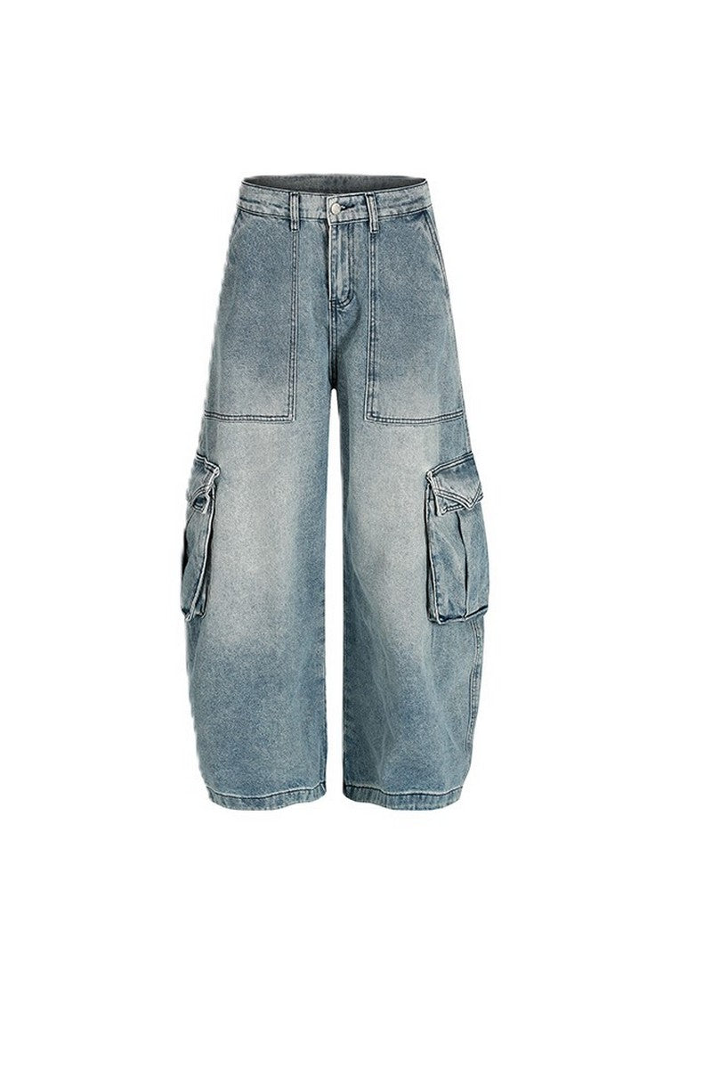 Scythe Pocket Denim Cargo Pants