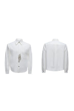 Structured Tie Detail Shirt