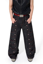 Multi Pocket Selvedge Wide Jeans