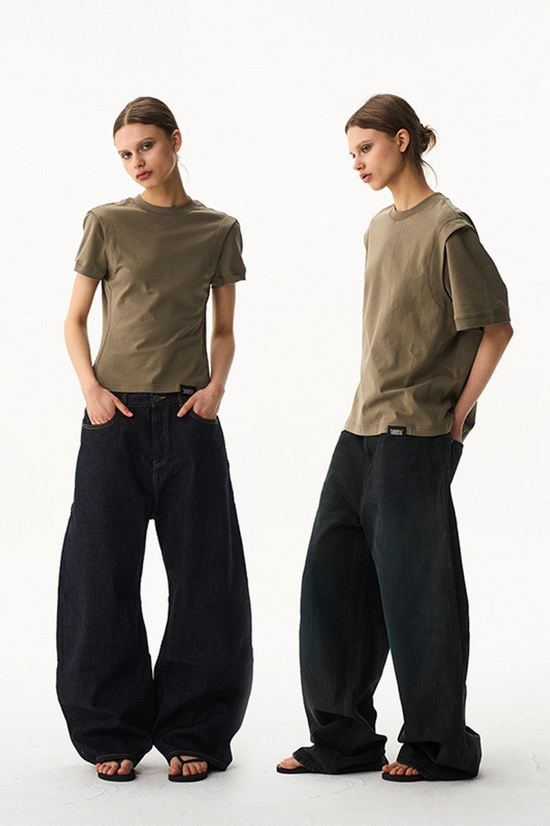 Regular Shoulder Slim Tee