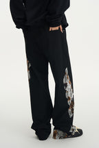 Burnt Lace Twill Logger Pants