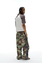 Camo Double Waist Pants