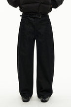 Inside-Out Banana Cut Jeans