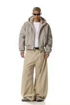 Vintage Curved Cargo Pants
