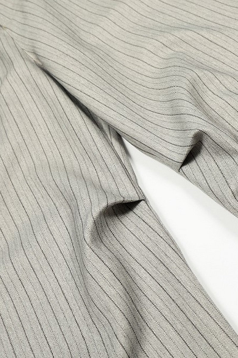 Striped Wide Leg Trousers