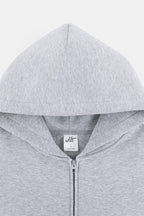 Boxy Zip Air Layer Hoodie