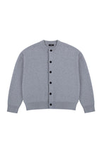 Wool Button Knit Cardigan