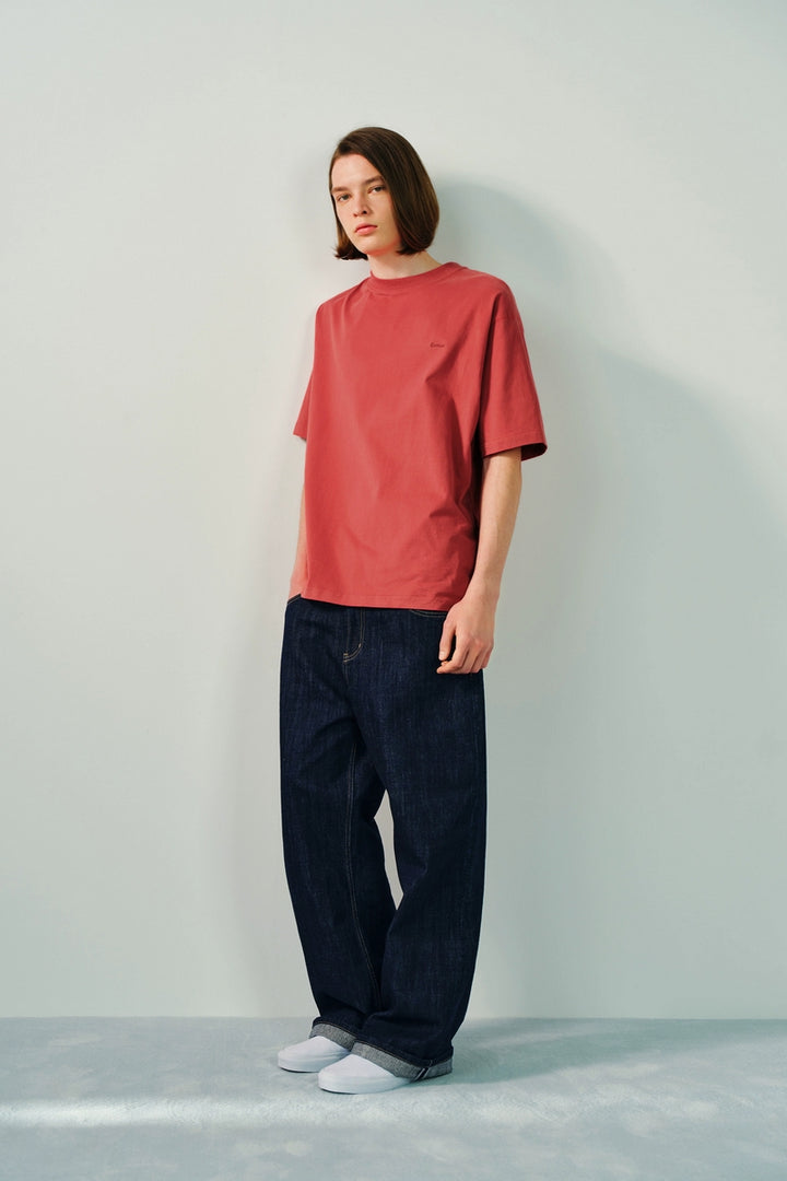 Japanese Raw Denim Straight-Leg Flare Jeans