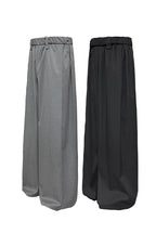 Striped Pleated Waist Pants