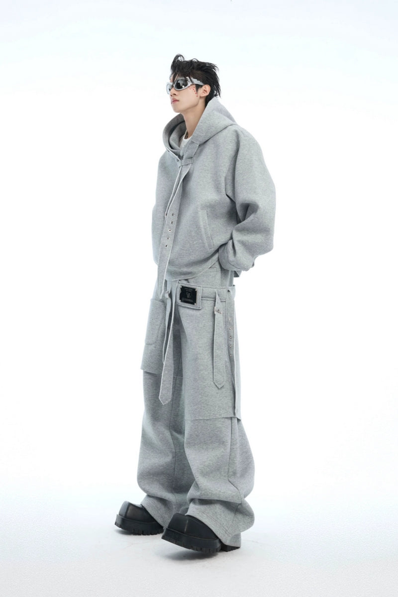 Layered Ribbon Sweatpants