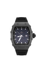 Frosted Gold Barrel Watch