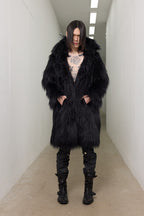 Burnt Devil Faux Fur Coat
