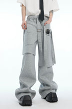 Layered Ribbon Sweatpants