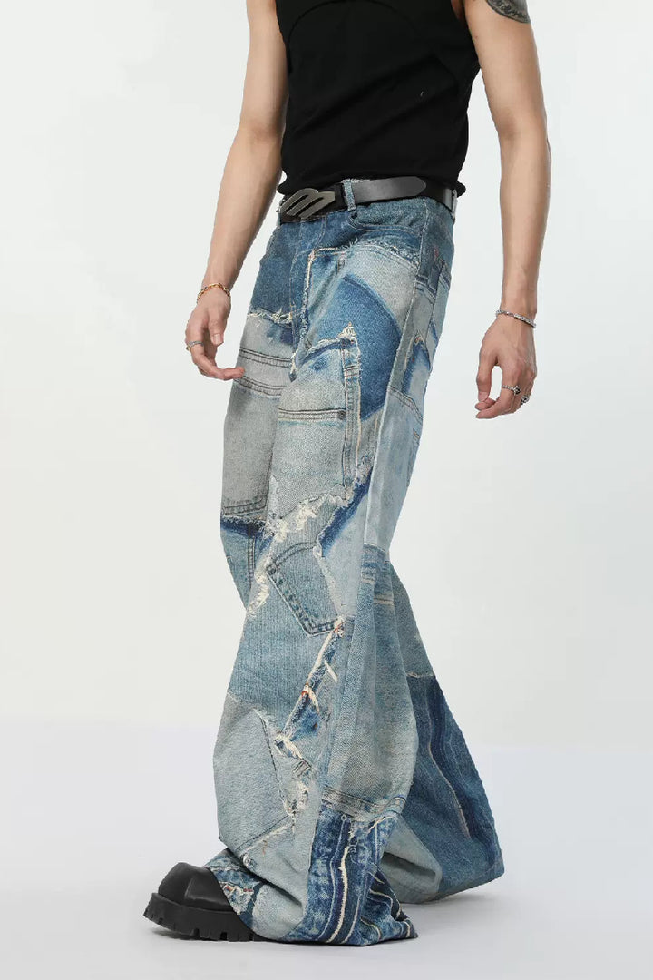 Patchwork Vintage Jeans