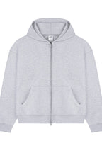 Boxy Zip Air Layer Hoodie
