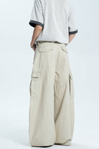 Drawstring Pocket Cargo Pants