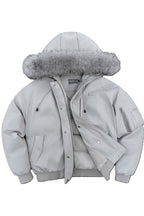 Detachable Fur Parka Jacket