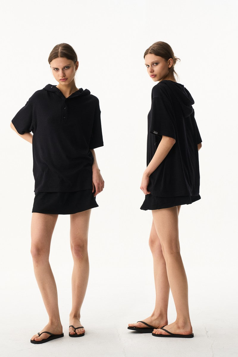 Hooded Polo Tee