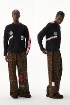 Retro Colorblock Crewneck Jersey