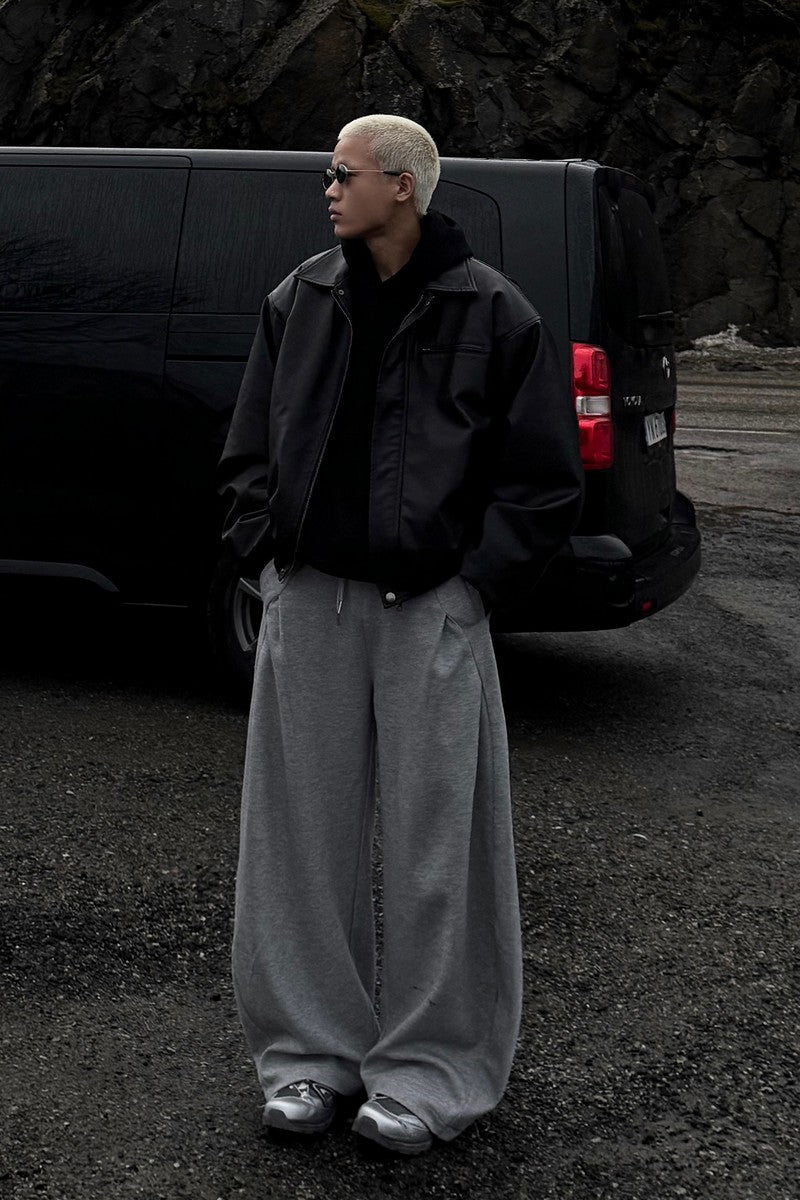 Relaxed Fit Deconstructed Sweatpants