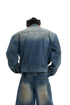Rhinestone Denim Jacket