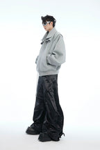 Convertible Cape-Style Zip Hoodie