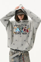 Allover Star Street Hoodie
