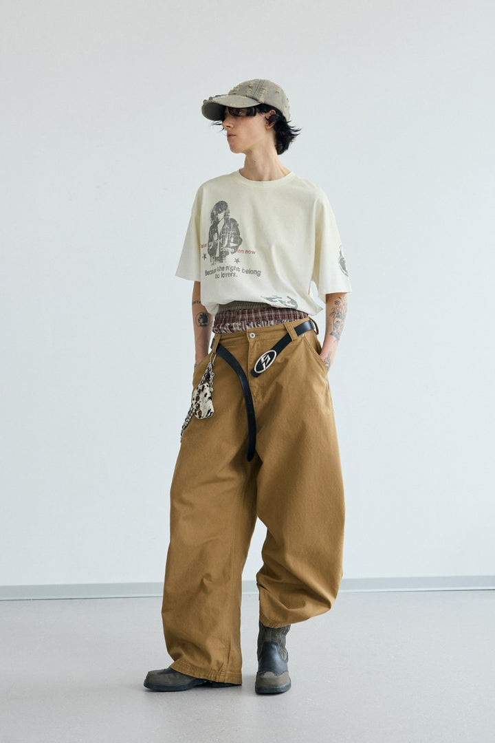Basic Baggy Wide Jeans