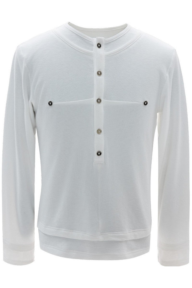 Layered Button Long Sleeve