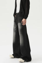 Washed Vintage Straight Leg Jeans