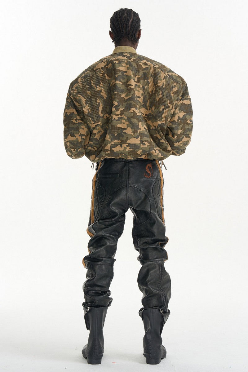 Heavyweight Camo Oversized Jacket