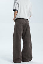 Washed Street Loose Fit Jeans