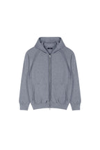Cashmere Blend Zip Hoodie