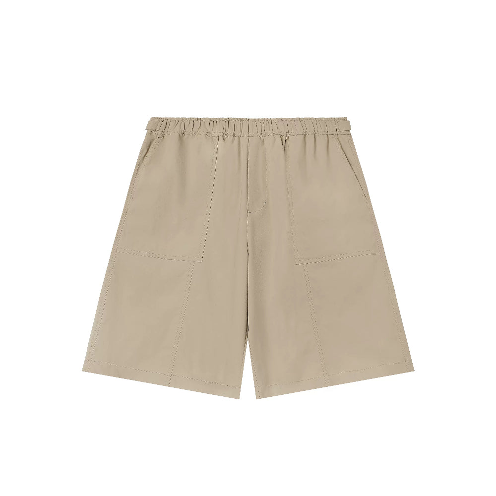 Two-Tone Stretch Quick-Dry Cargo Shorts