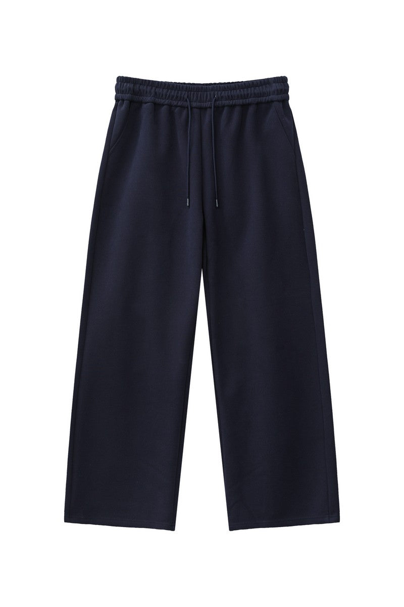 Drawstring Straight Leg Sweatpants