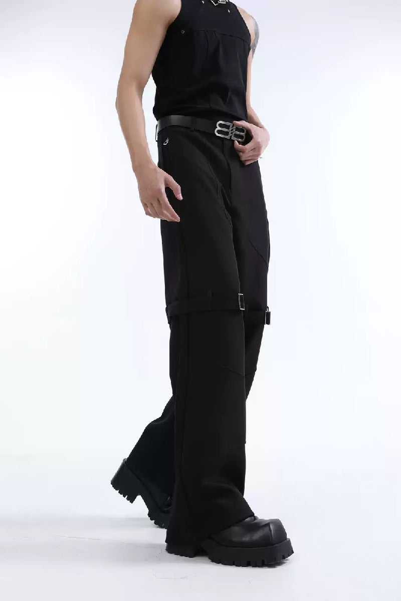 Tied Waist Casual Pants