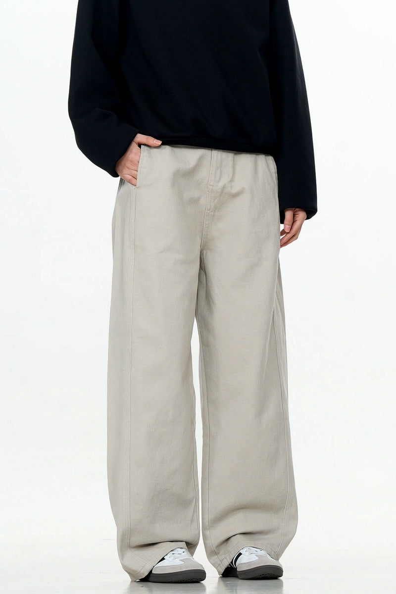 Belted Workwear Trousers