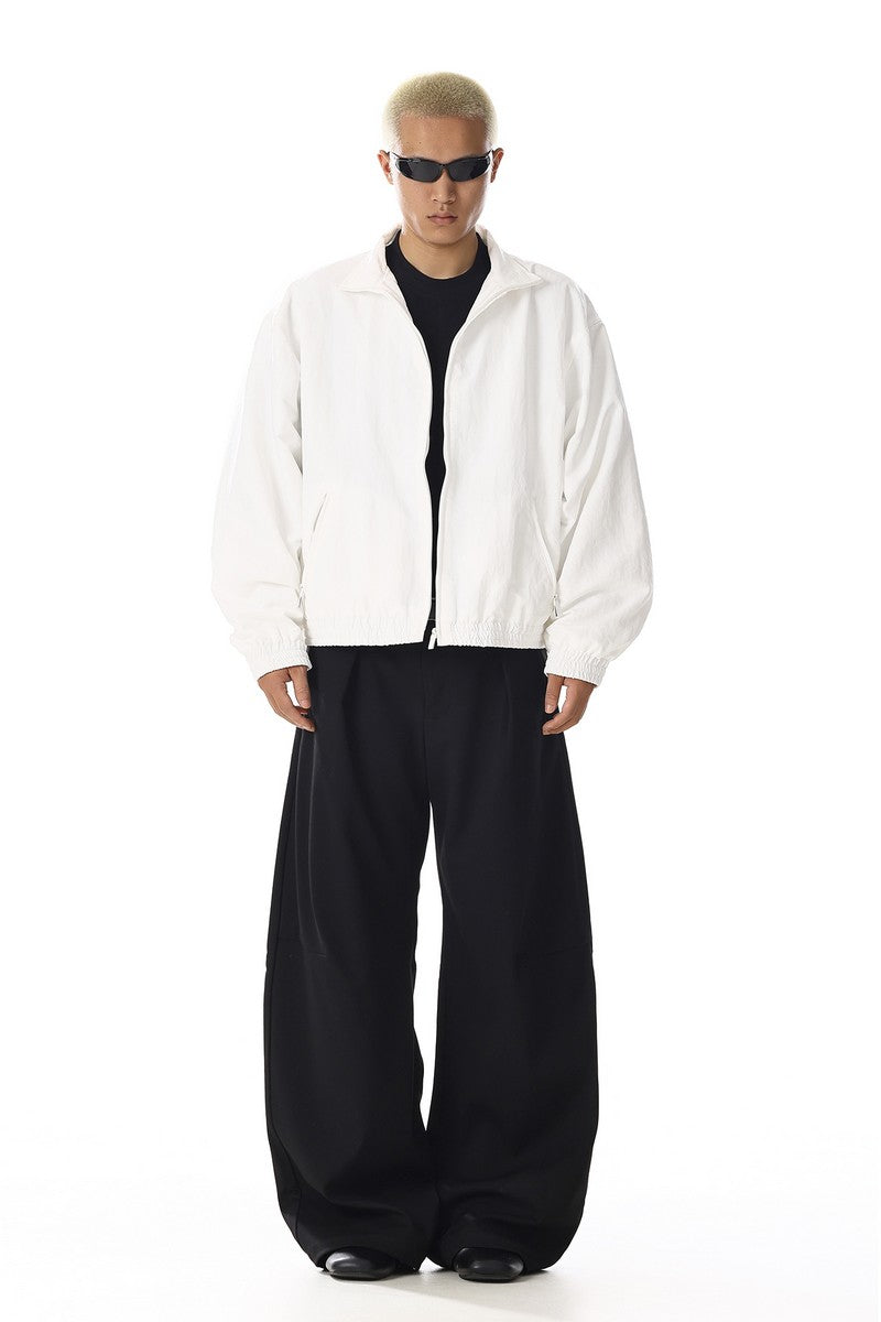 Short Mock Neck Jacket