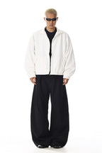 Short Mock Neck Jacket