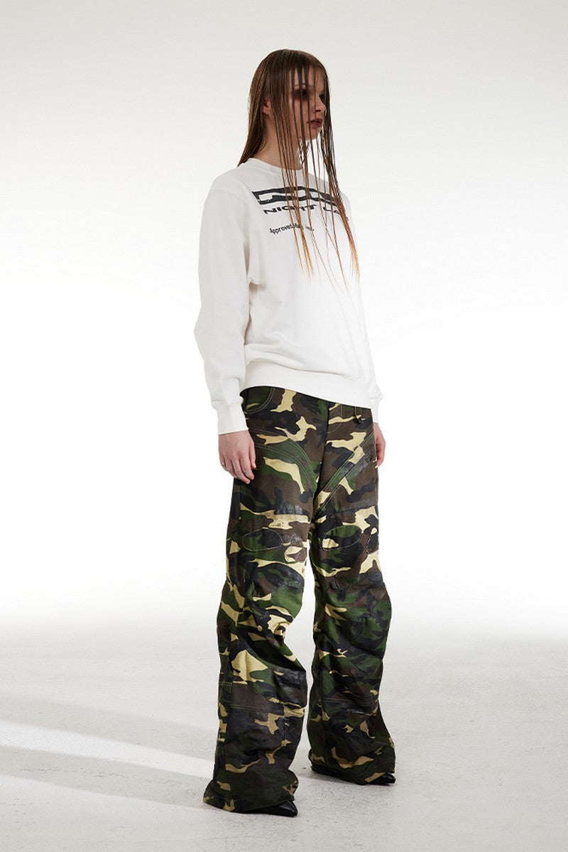 Mary Jane Crack Sweatshirt