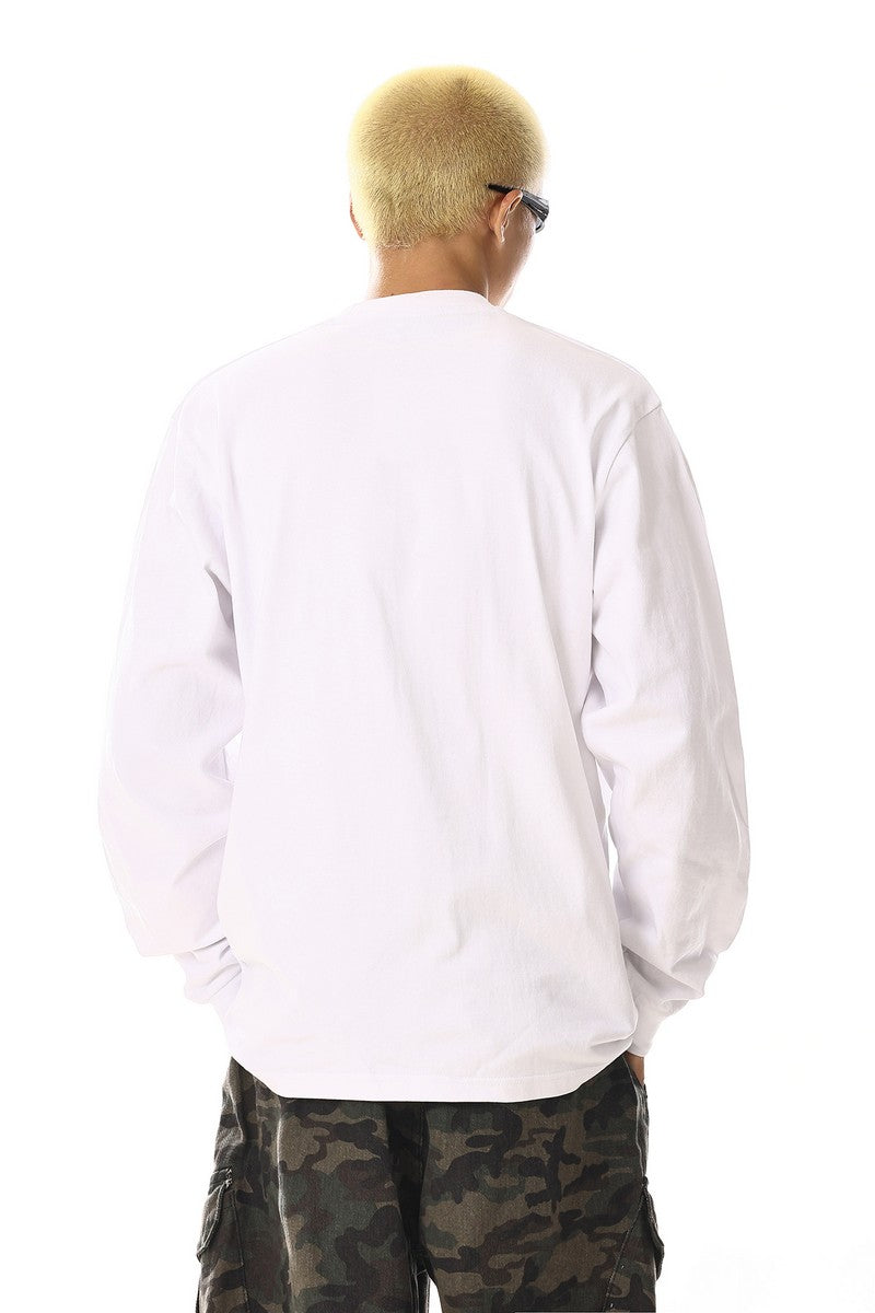 Basic Solid Long Sleeve Tee