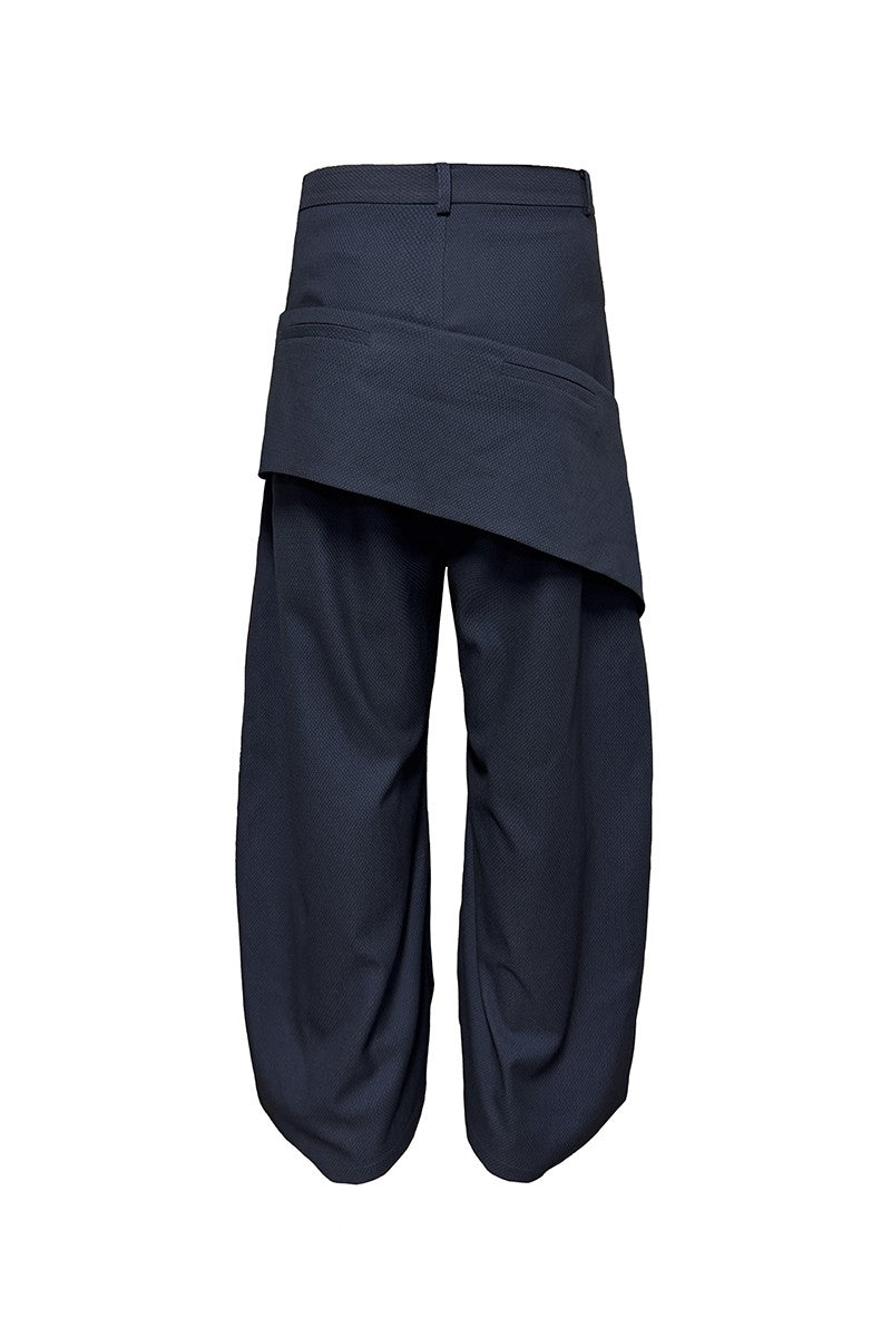 Double Waist Cargo Trousers