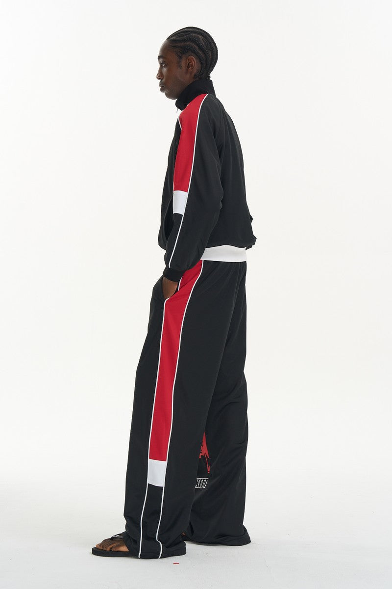 Horse Print Relaxed Track Pants