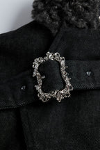 Fur Collar Padded Parka Jacket