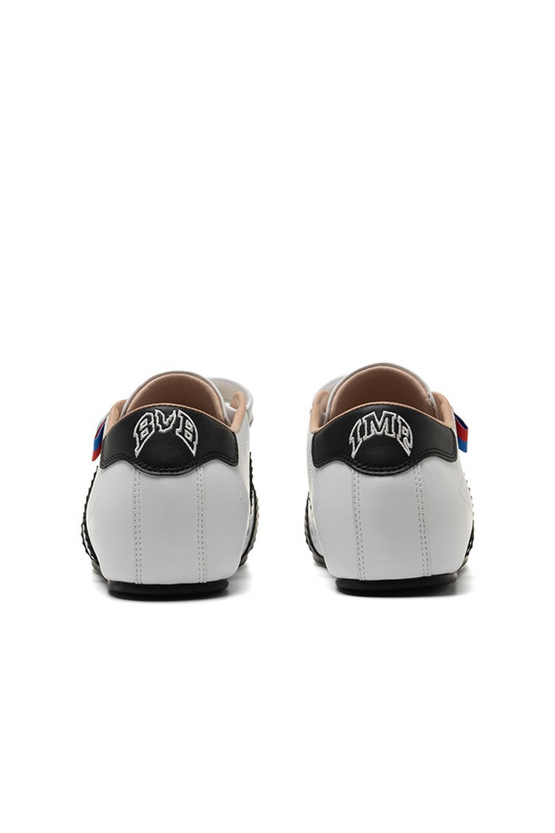 White Cartoon Sneakers