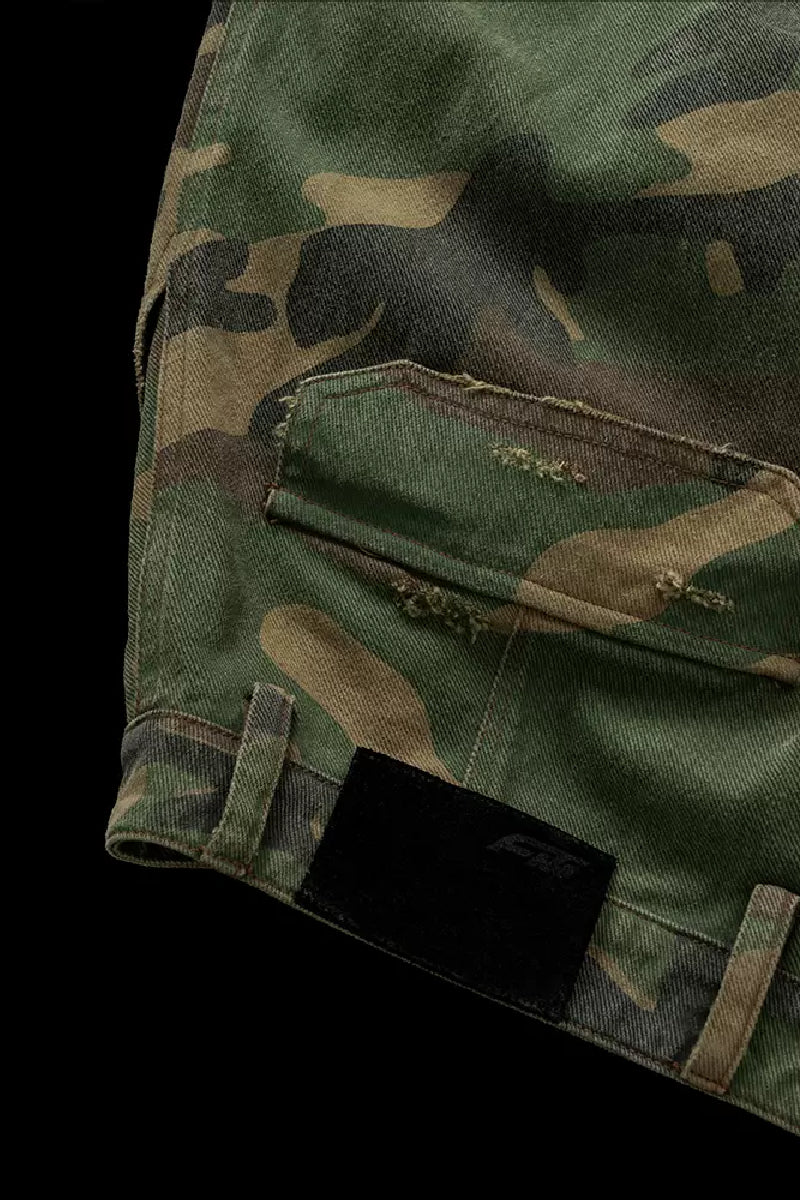 Camo Loose Fit Cargo Pants - Antidote – Copping Zone