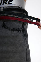 Vintage Double Zip Belt