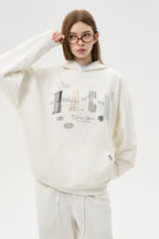 Lace Flower Shell Hoodie