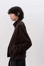 Laced Raglan Harrington Jacket